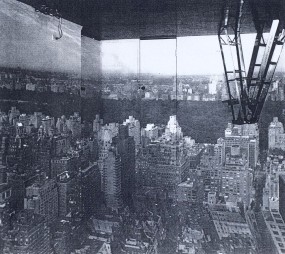 Vue de l'ouest de Manhattan depuis une pièce vide, 1996, coll. de l'artiste